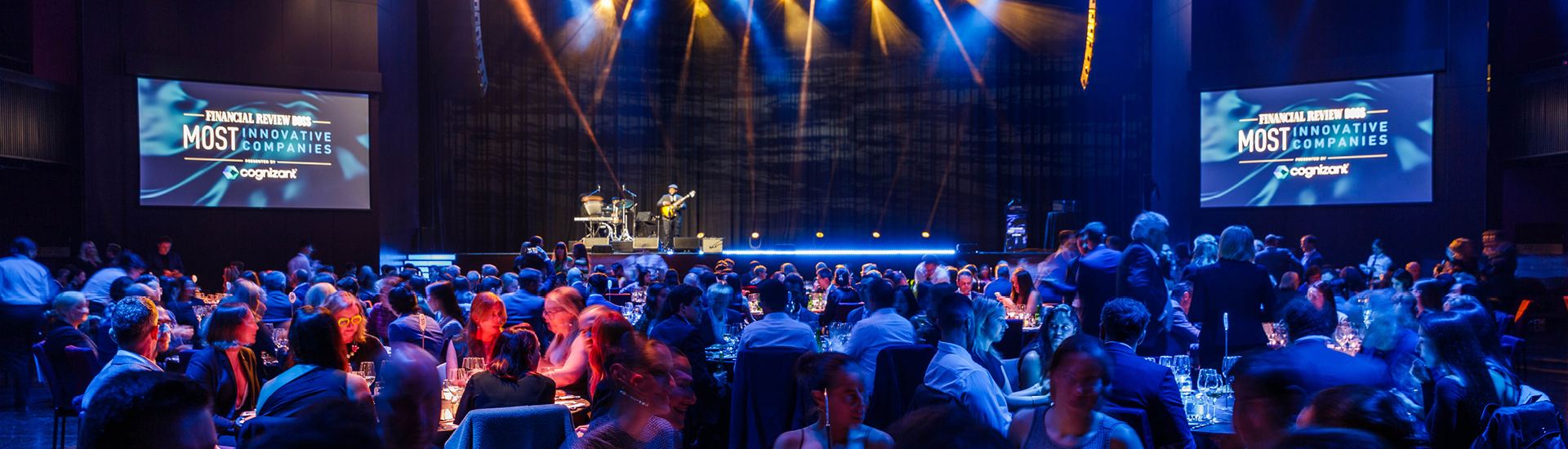 Image of the awards dinner